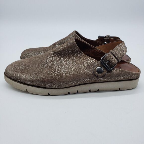 Gentle Souls Kenneth Cole Shoe Women US 9.5 Metallic Brown ESTHER Mule Slingback - Picture 4 of 13
